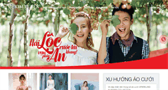 Desktop Screenshot of kimtuyenbridal.com